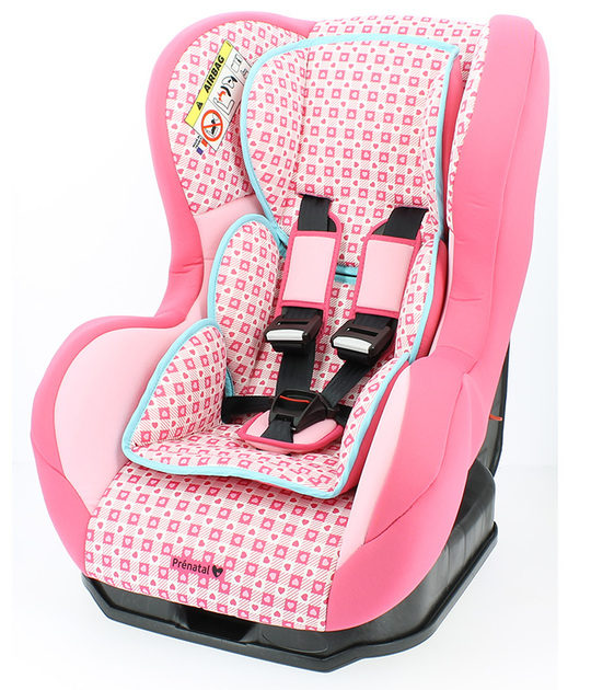Ontwaken Passend Verward Prenatal autostoel groep 1 hartjes - Baby-spullen.com